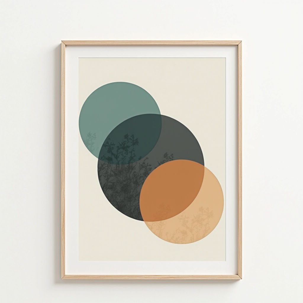 Geometric Harmony Print