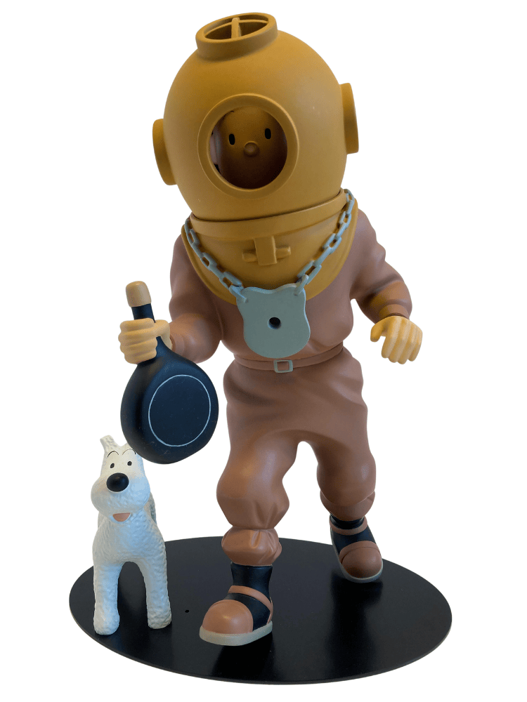 Tintin scaphandrier - 2007 - figurine tintin