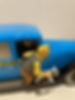 Taxi Chicago au 1/12 moulinsart - figurine tintin numérotée