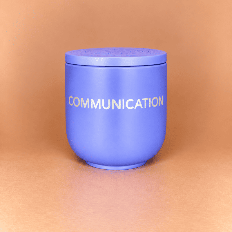 Bougie d'intention Communication, pot de 90gr