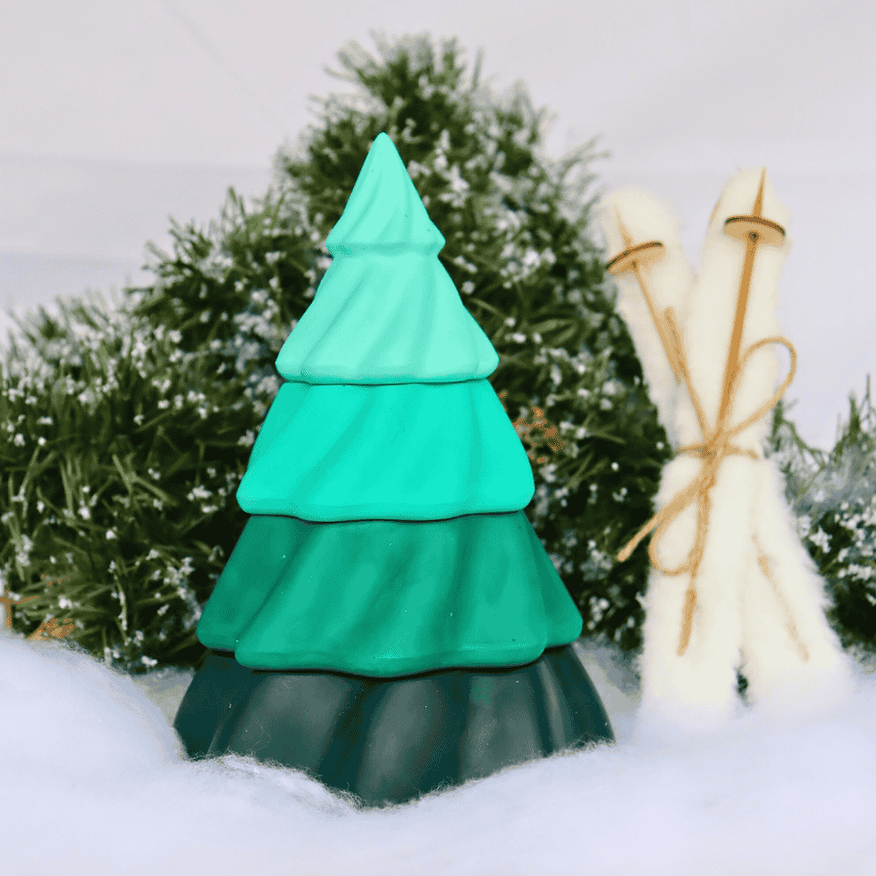 Bougie sapin de Noël "SAPRIOCHKA" | Fragrance sapin de Noël