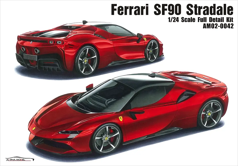 Alpha model 1/24 Ferrari SF90 Stradale