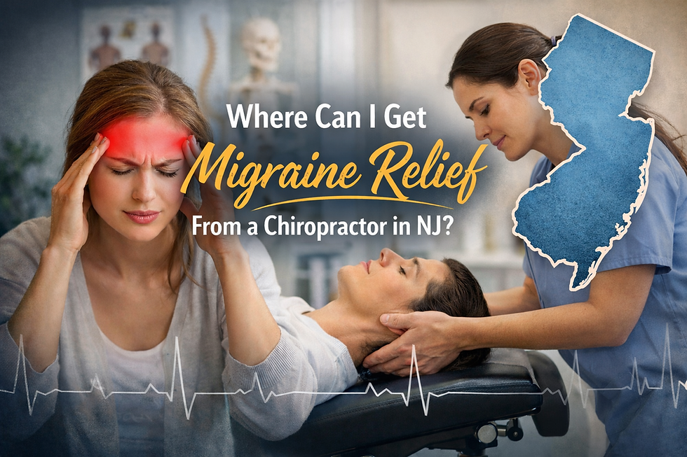 Where Can I Get Migraine Relief From a Chiropractor in NJ?