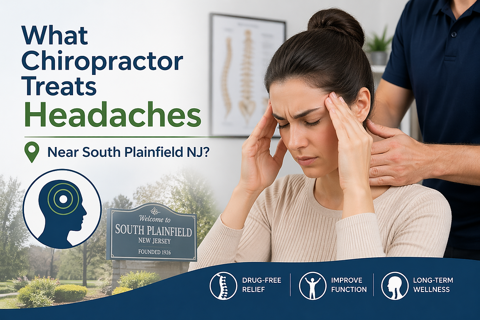 What Chiropractor Treats Headaches Near South Plainfield NJ?