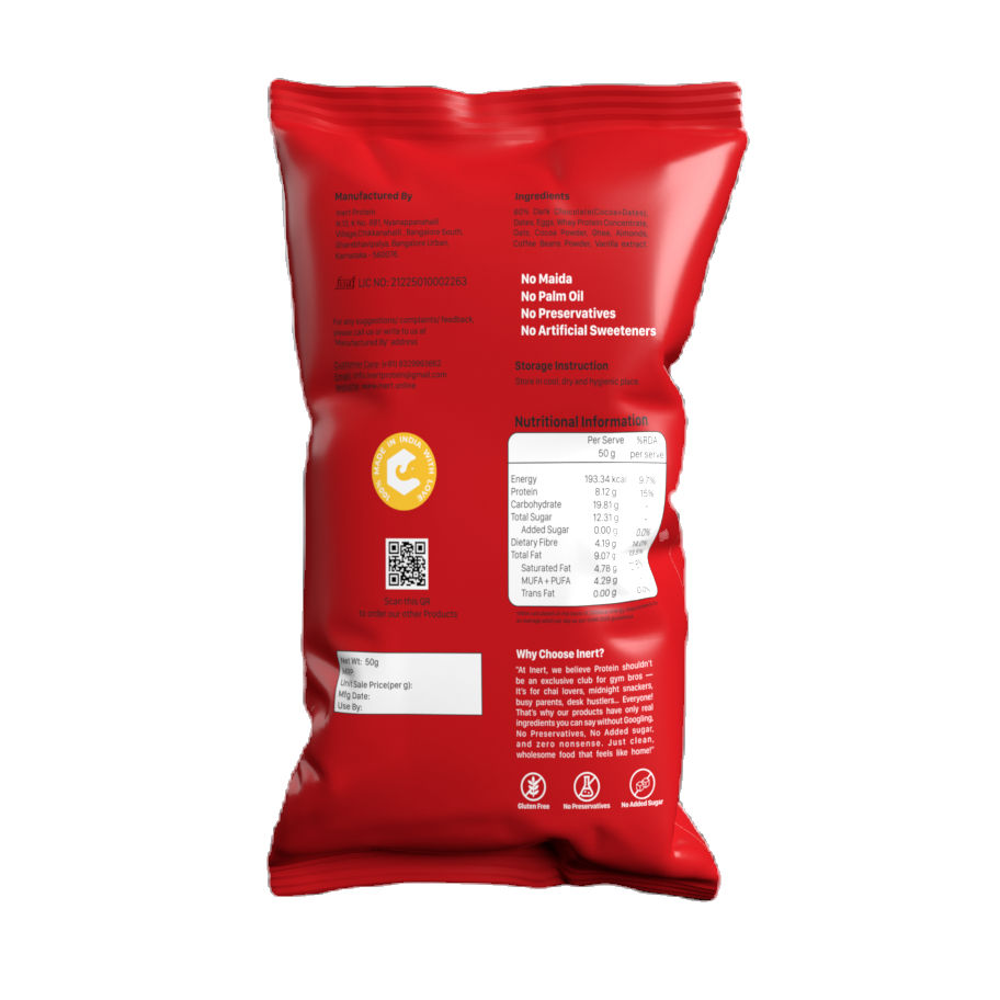 Thumbnail: High Protein Chocolate Brownies: Box of 6