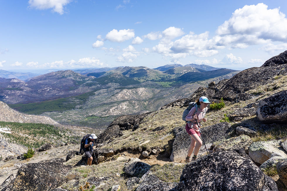 Nearing the summit