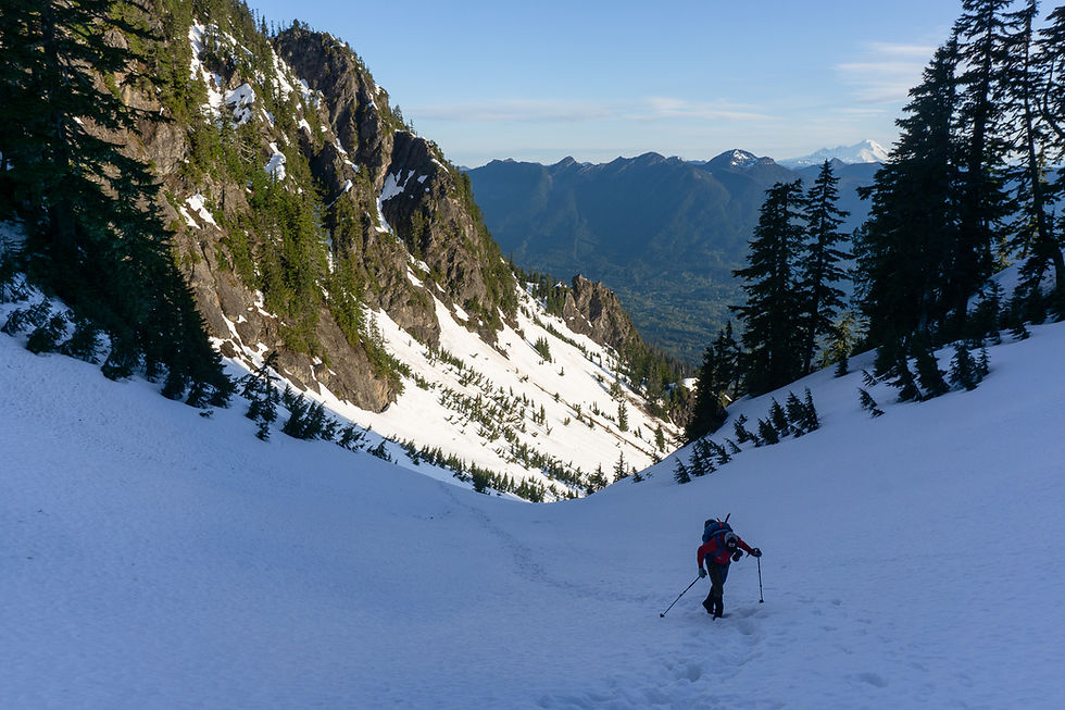 Nearing Lone Tree Pass