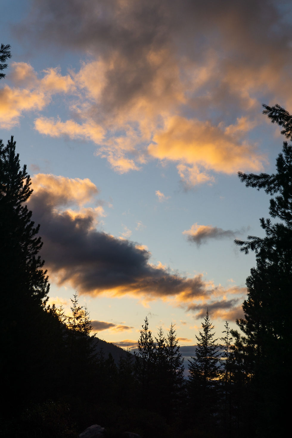 Sunrise from the trailhead