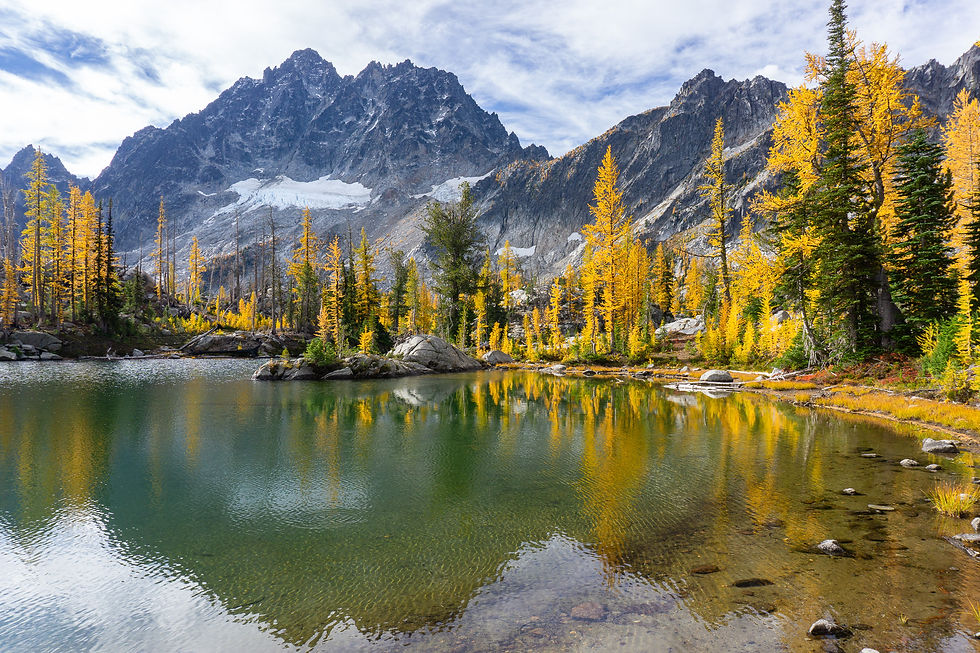 Last look at Horseshoe Lake. It was a hard place to leave!