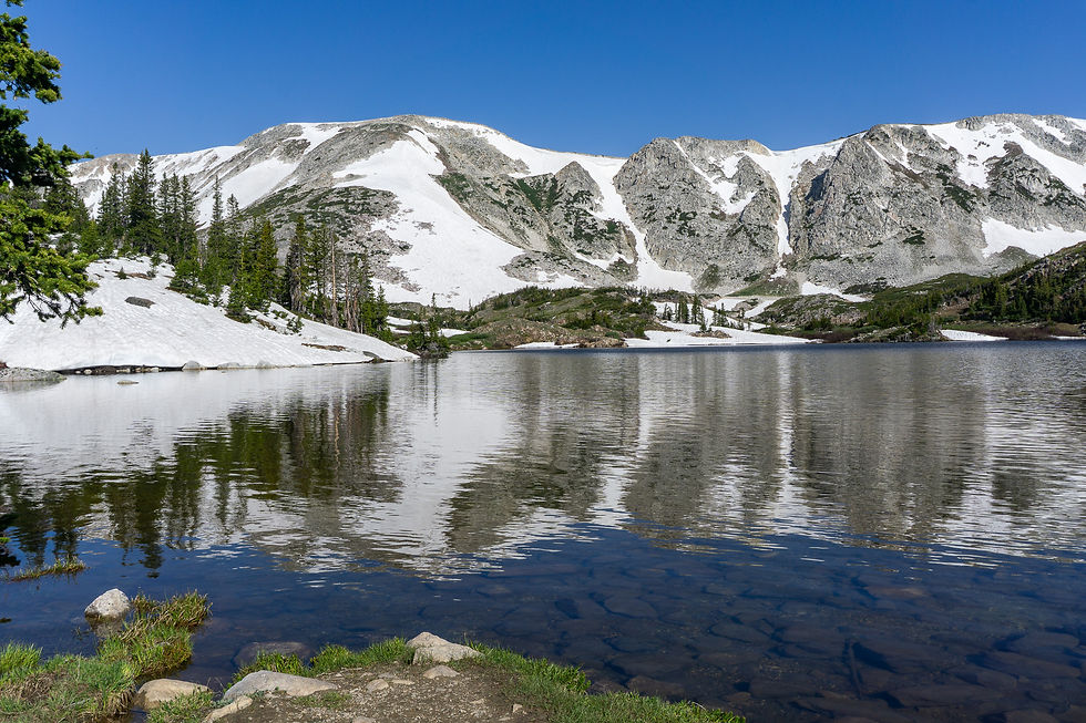 Not a bad view from the trailhead