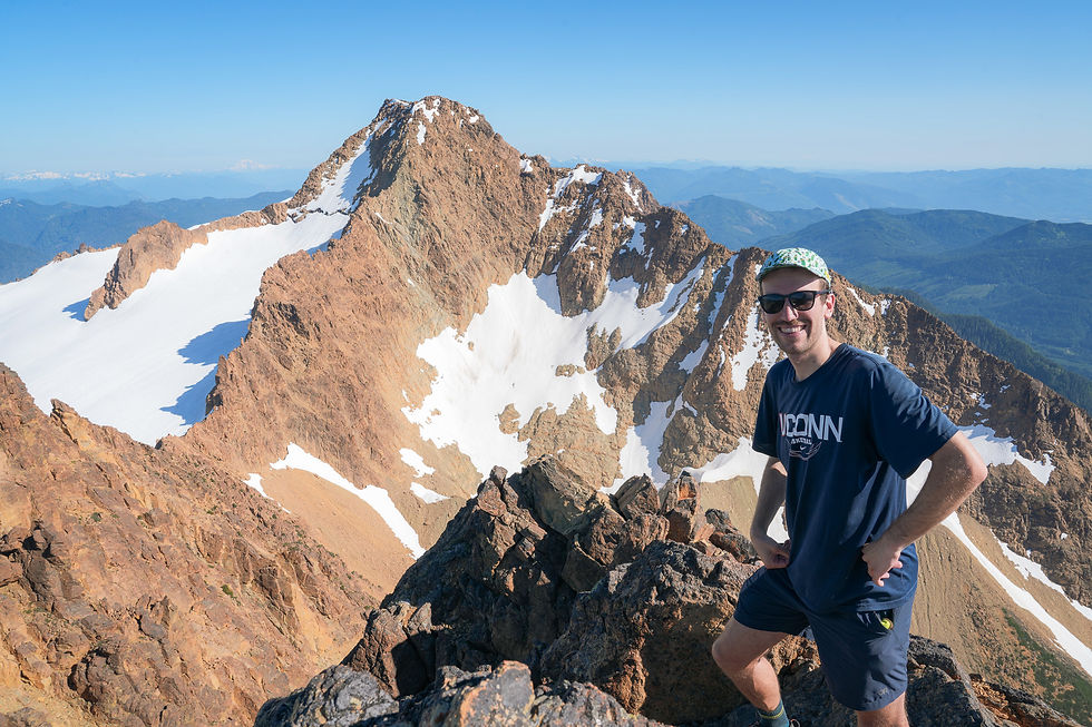 South Twin from the summit (photo by Eric Sorensen)