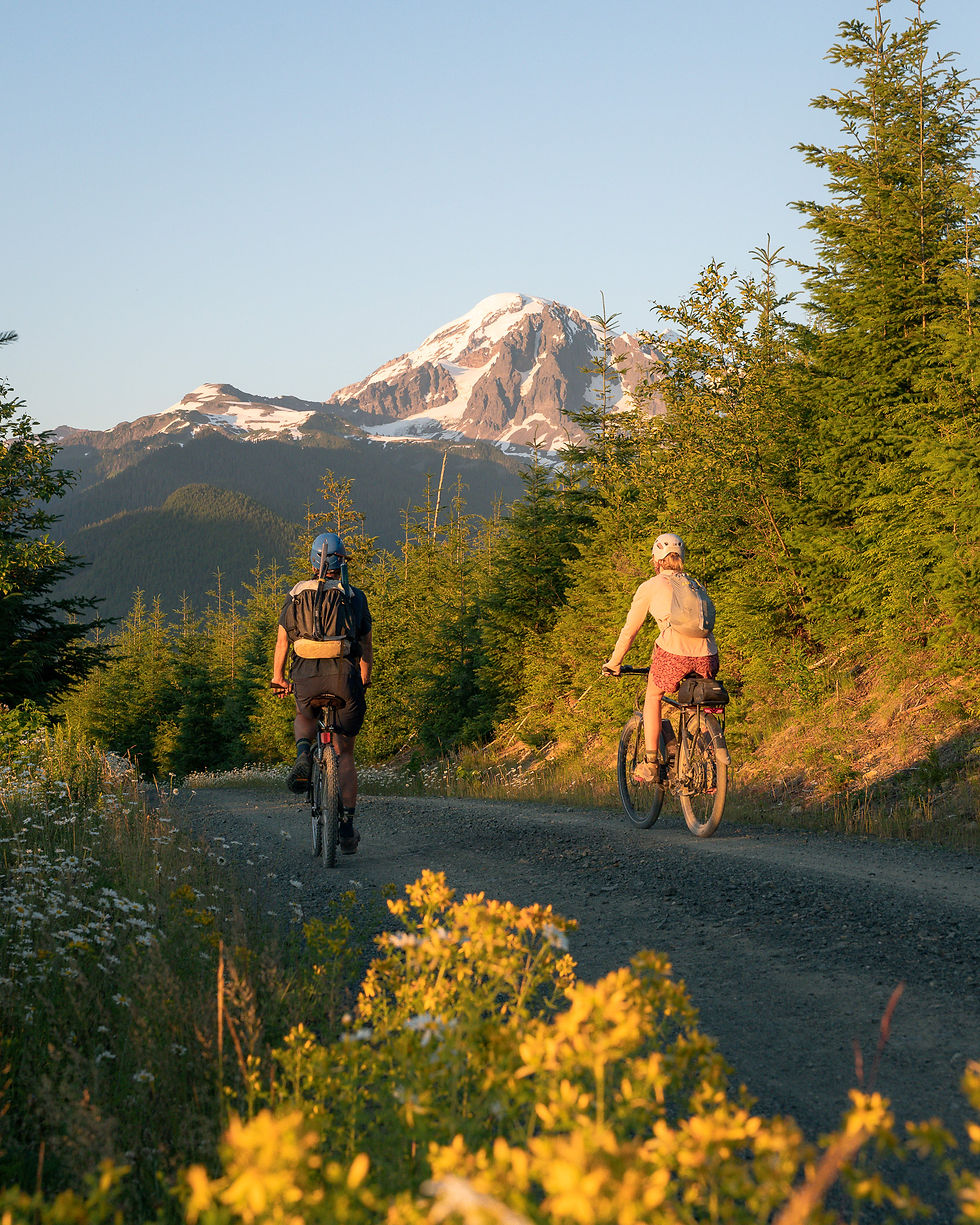 Beautiful evening for biking (Photo by Eric Sorensen)