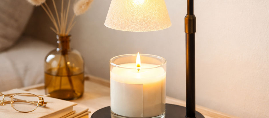 The Cozy Candle Warmer Lamp That Instantly Makes Your Home Feel More Inviting