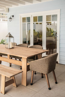 Against the Grain | Stacked sliding doors