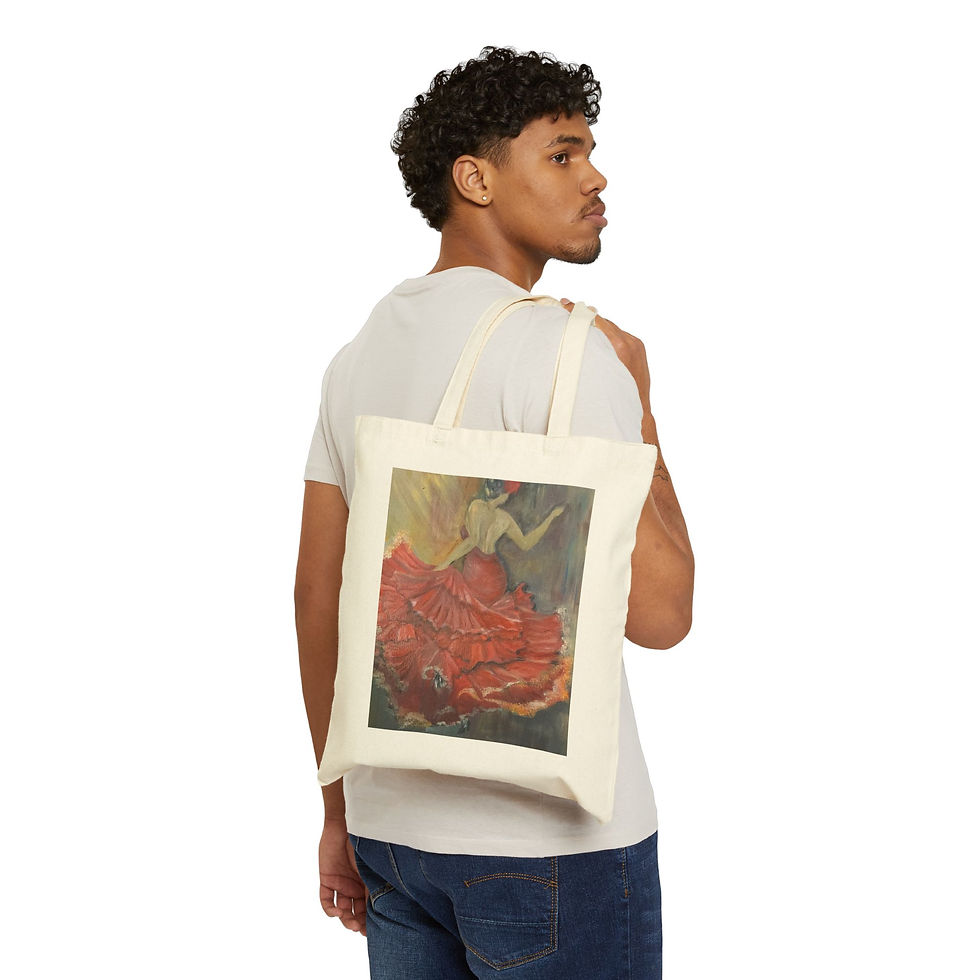 תמונה ממוזערת: Copy of Cotton Canvas Tote Bag