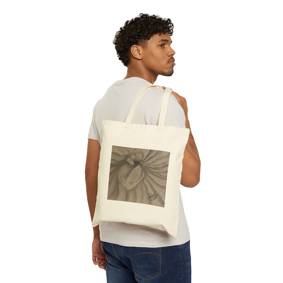 Thumbnail: Cotton Canvas Tote Bag