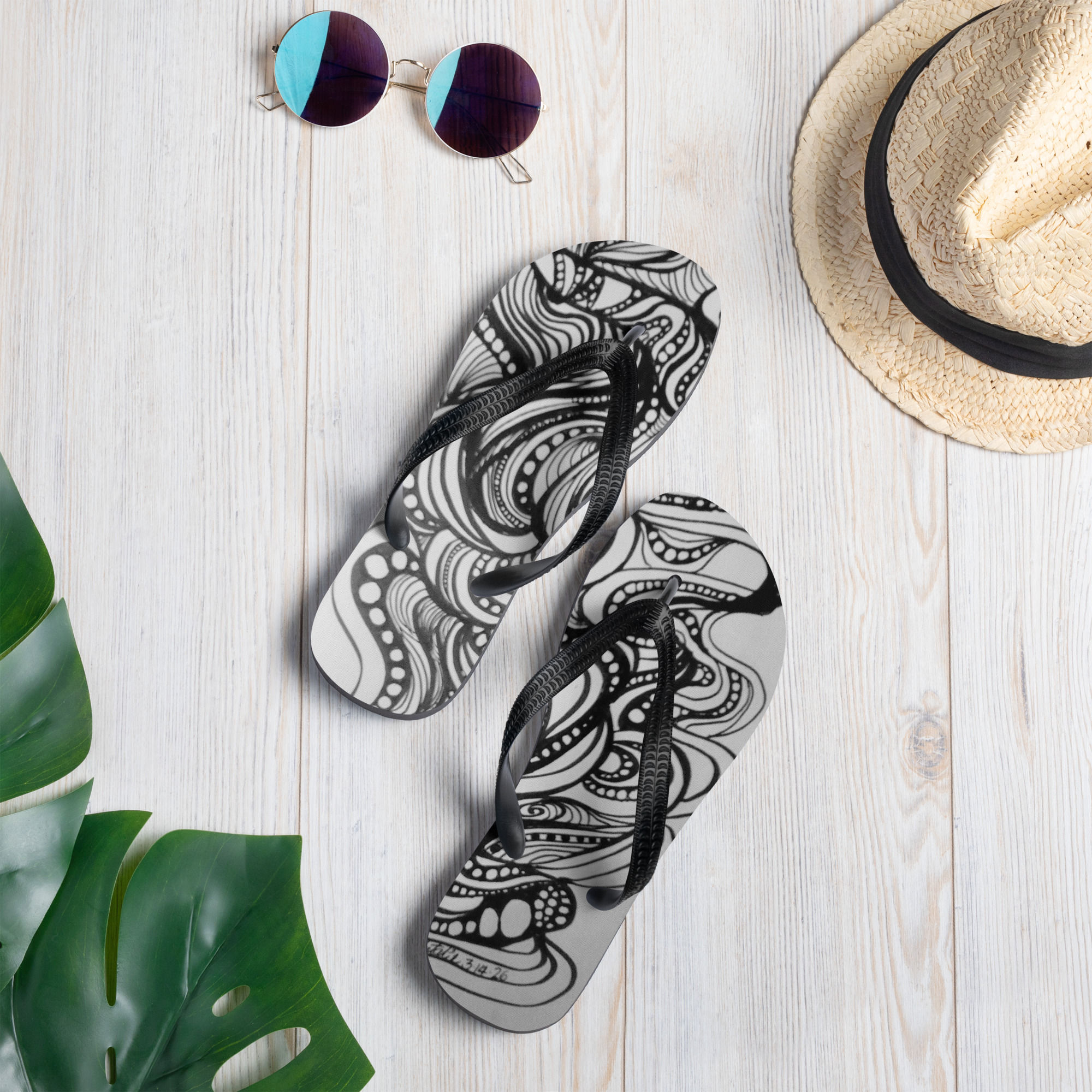 Flip-Flops doodle