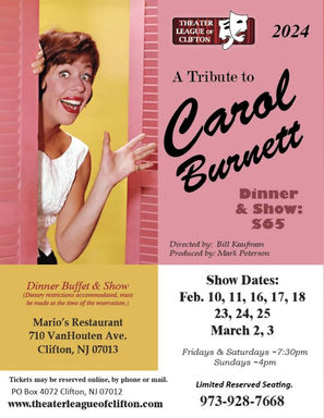 Carol Burnett tribute show!