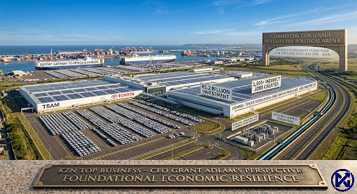



How Commercial Consensus Outlasts the Political Arena - KZN Top Business - Grant Adlam

