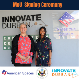 Innovate Durban Co-Lab recognised as an American Corner by U.S. Consulate Durban