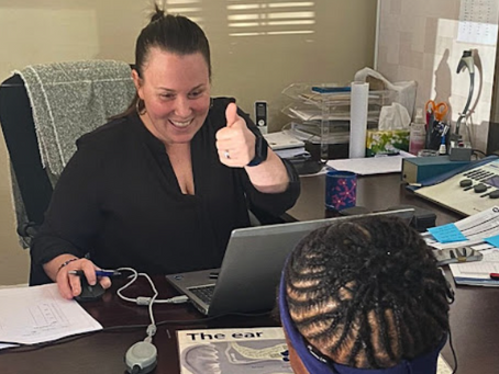 Kara Hoffman - Mapping a cochlear implant is something we are proud to offer for all ages 