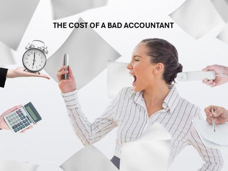 THE COST OF A BAD ACCOUNTANT - Heather Flack