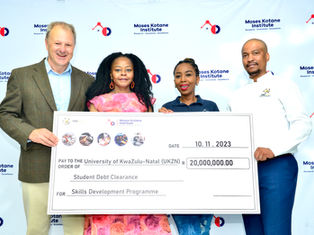 UKZN Gets R20m to Help Provide Debt Relief for Students