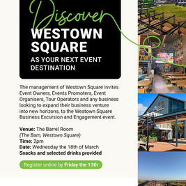 Westown Square Invites Event and Tourism Industry to Business Engagement 