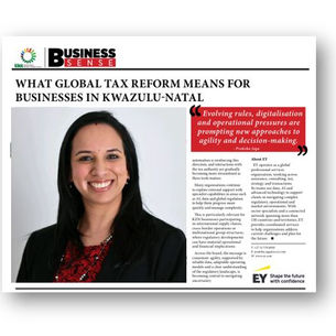 Praksha Jaga, Associate Director, EY South Africa Tax 