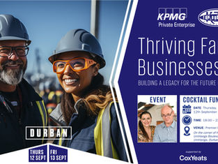 Reminder: “Thriving family businesses – Two important updates for you