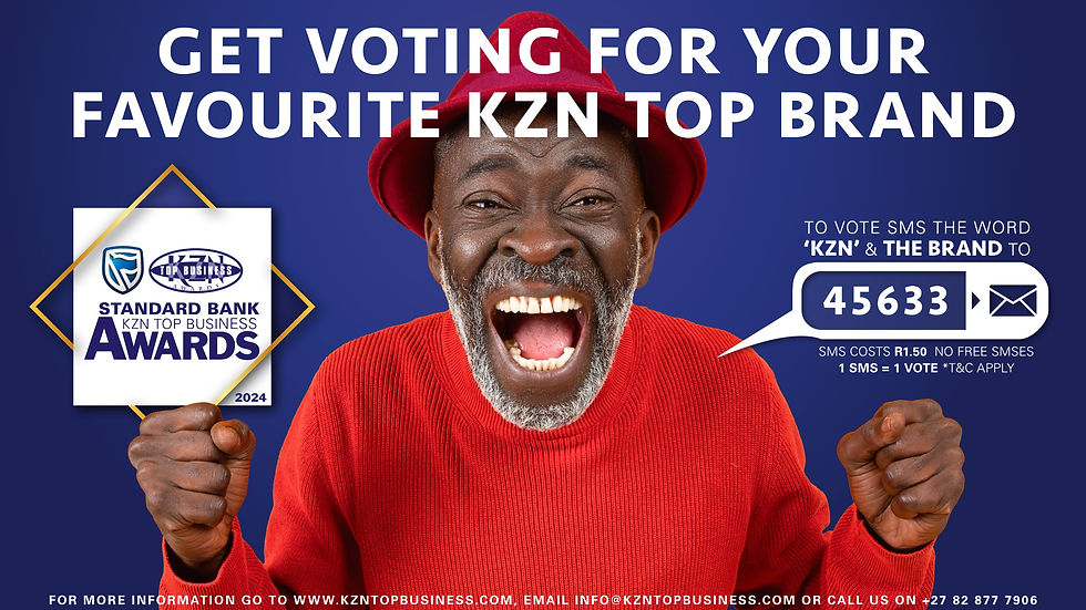 The Exciting Race for the Standard Bank KZN Top Brand Award - This weeks Top Twenty