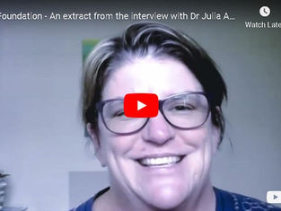 In conversation with with Dr Julia Ambler and The Rajen Reddy Foundation