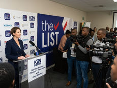 KZN Top Business Roving Reporters. Chelsea Brand and Dylan Naidoo