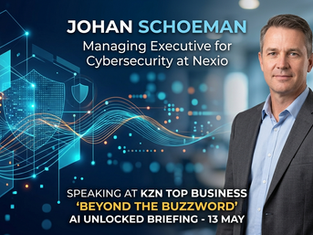 Johan Schoeman KZN Top Business "Beyond the Buzzword" AI UNLOCKED