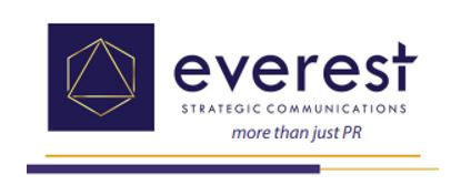 Everest Strategic Communications – more than just PR