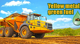 Bell E-series ADTs ready to run on HVO fuel