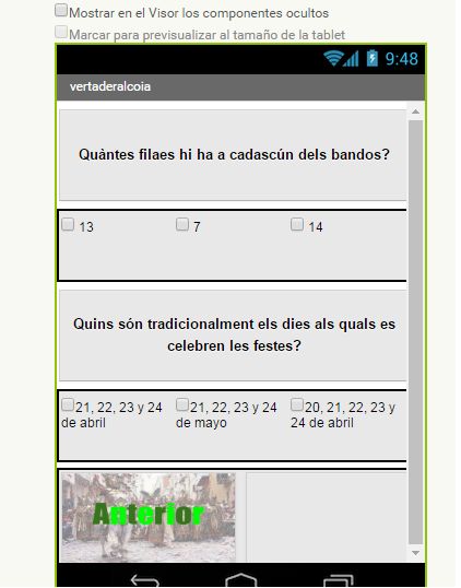 "¿Rojo o verde?" y otras preguntas