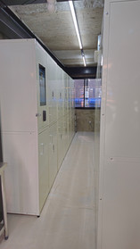 Unmanned, self-service kiosk: no need to wait for staff. Supports English, Korean, Chinese, and Japanese. No app or QR code required