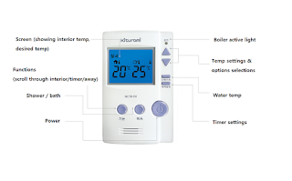 Hot water and ondol thermostat floor heating system in Korea how to use
