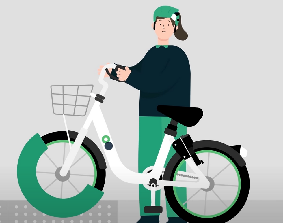 Step-by-Step Guide to Renting Public Bicycles ddareungi Seoul South Korea transportation lock returning the bike