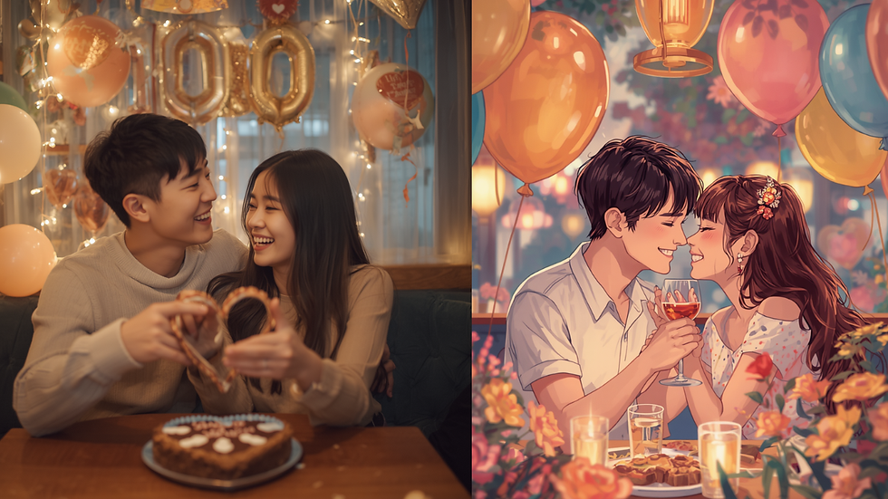 Celebrating 100 Days of Dating
