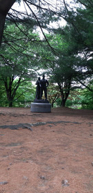 The cemetery isn’t just a place for graves, it's also home to several important memorials