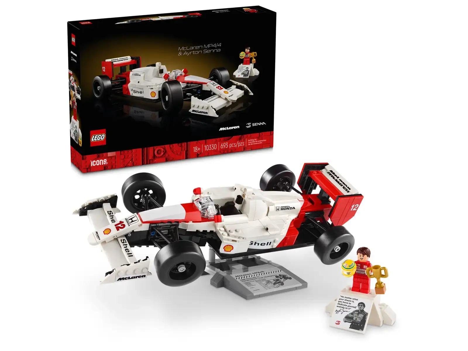 10330 McLaren MP4/4 & Ayrton Senna