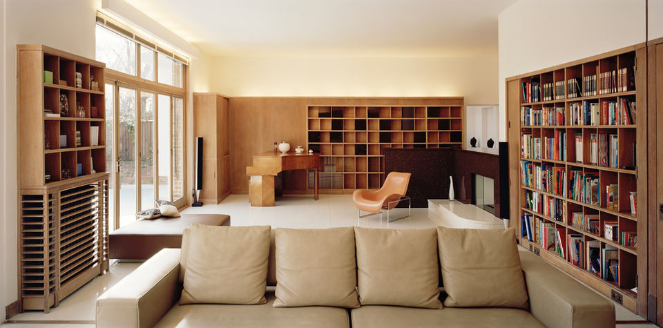 Major refurbishment of a landmark modernist home in West London. 