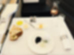 Lufthansa First Class, Caviar Service