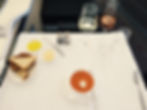 Lufthansa First Class, Chilled Soup