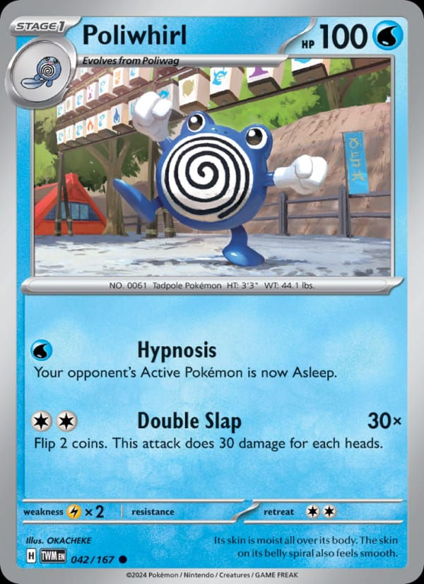 Poliwhirl 042/167 Twilight Masquerade (EN)