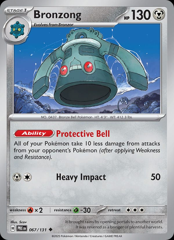 Bronzong 067/131 Prismatic Evolutions (EN)