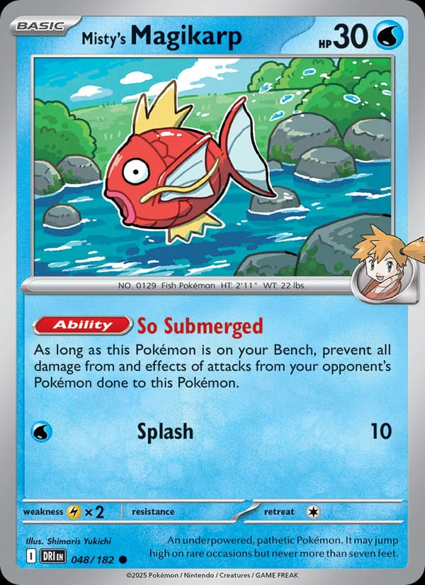 Misty's Magikarp 048/182 Destined Rivals (EN)