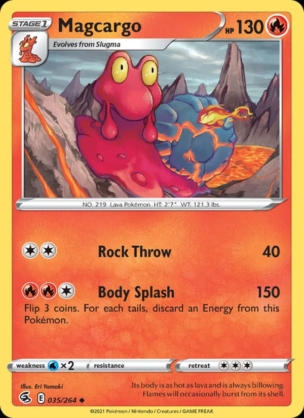 Magcargo 035/264 Fusion Strike (EN)